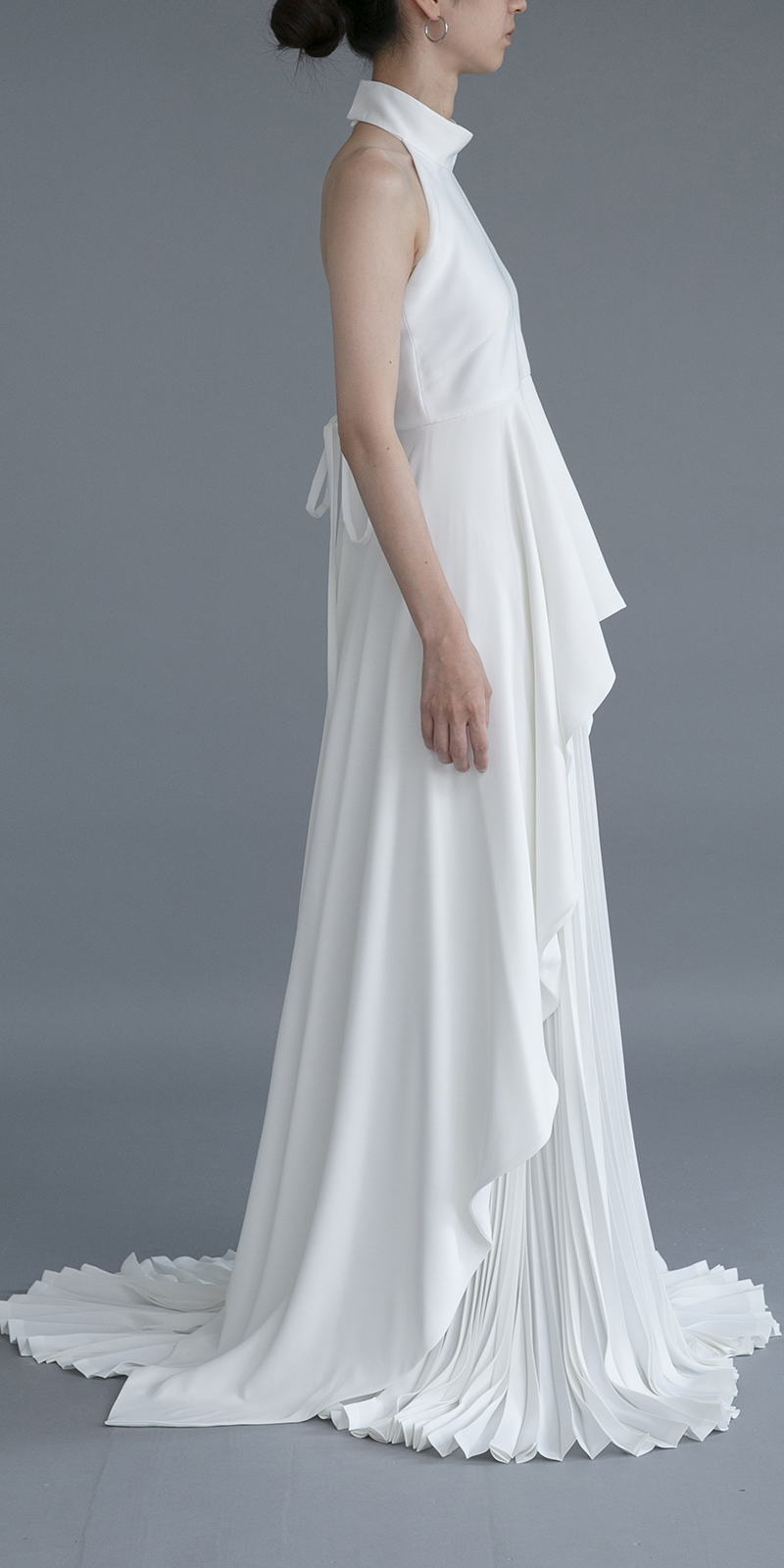 【完売品】デシンプリーツドレス Crimp Cotton Embroidery York Dress | Pasand by ne Quittez
